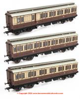 978017 Rapido GCR Evolution Non-Corridor Carriage Pack